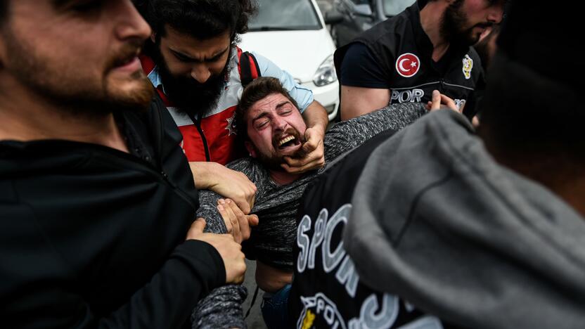 Tarptautinės darbo dienos protestai pasaulyje