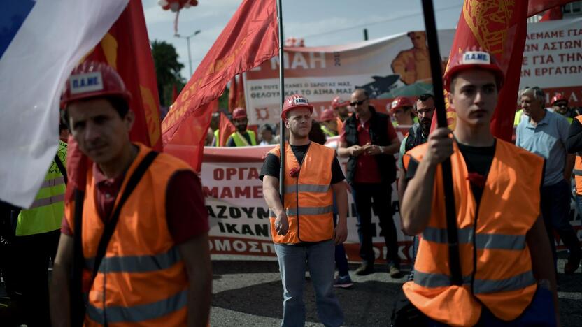 Tarptautinės darbo dienos protestai pasaulyje