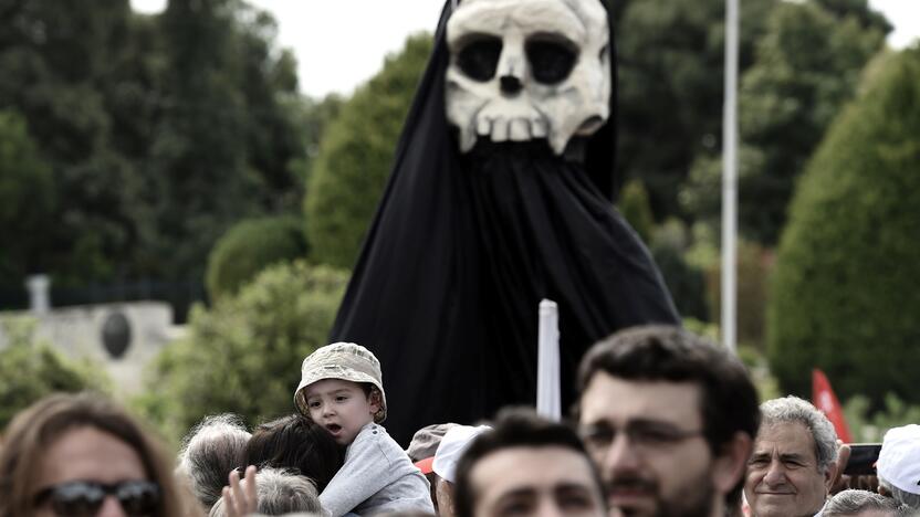 Tarptautinės darbo dienos protestai pasaulyje