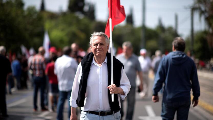 Tarptautinės darbo dienos protestai pasaulyje