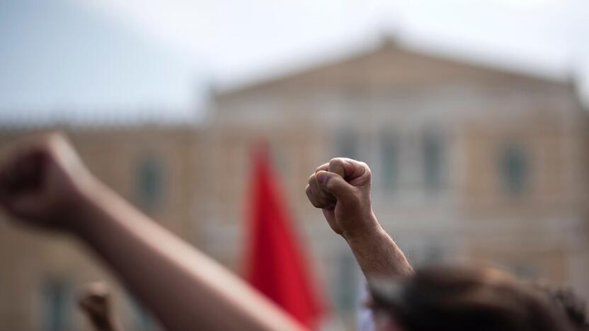 Tarptautinės darbo dienos protestai pasaulyje