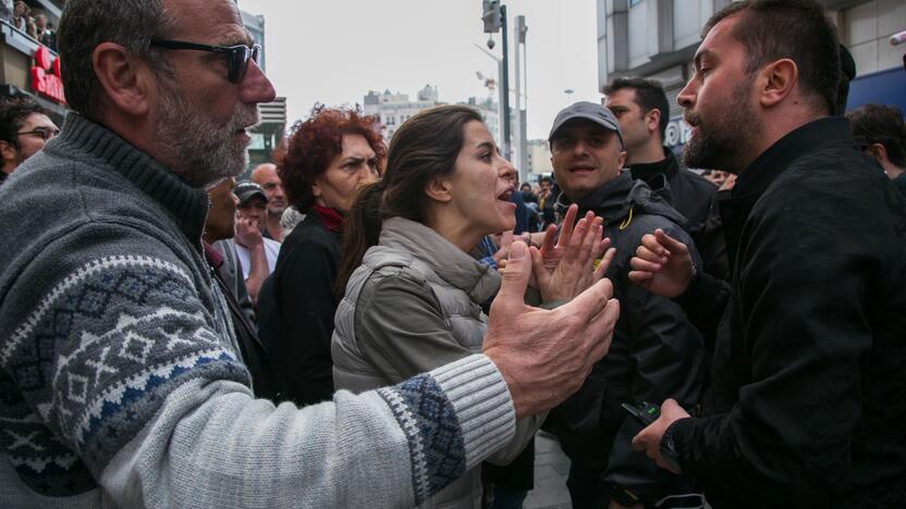 Tarptautinės darbo dienos protestai pasaulyje