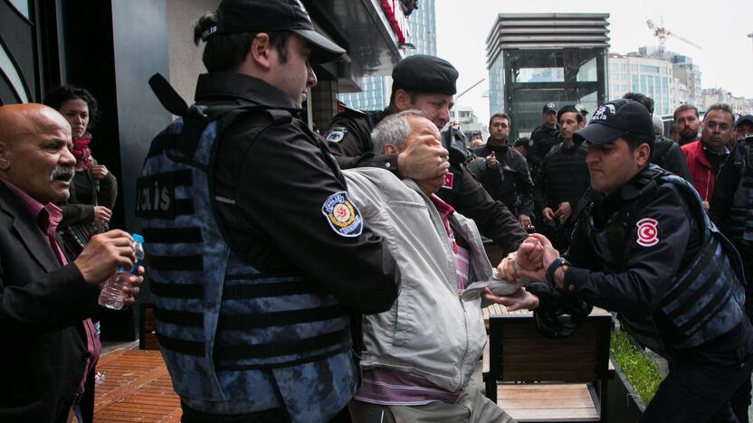 Tarptautinės darbo dienos protestai pasaulyje