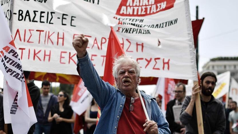 Tarptautinės darbo dienos protestai pasaulyje