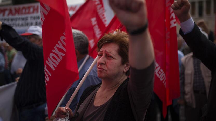 Tarptautinės darbo dienos protestai pasaulyje