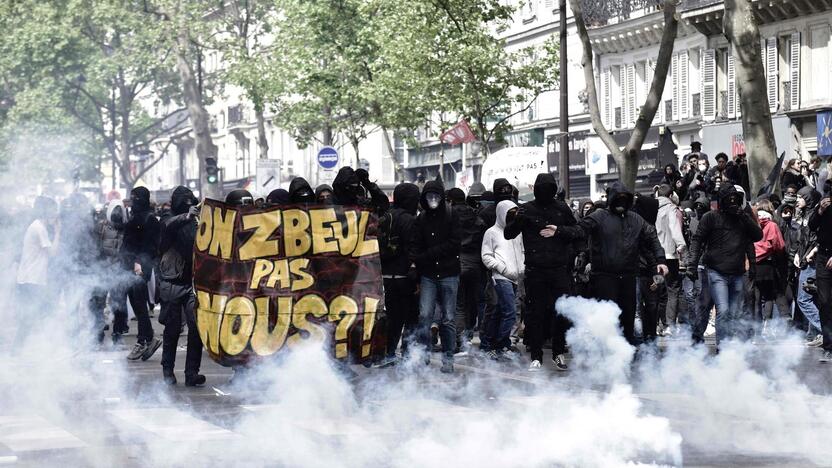 Tarptautinės darbo dienos protestai pasaulyje