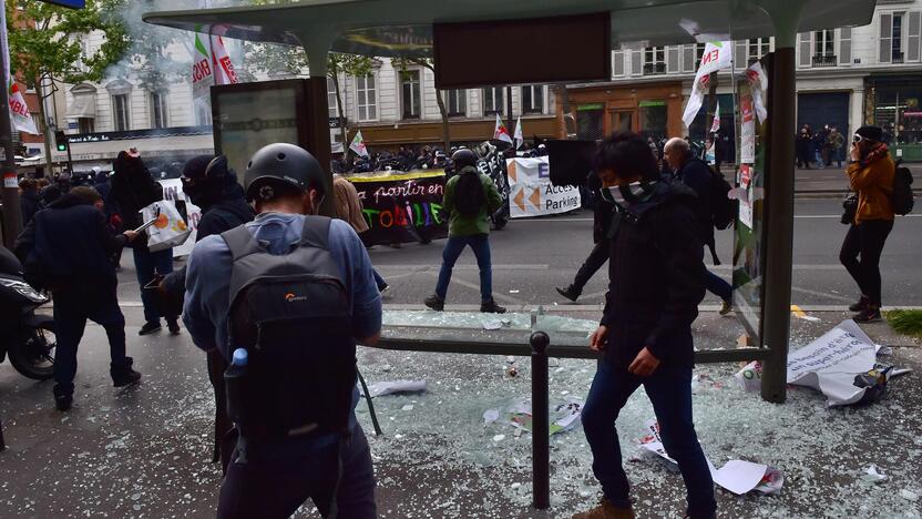 Tarptautinės darbo dienos protestai pasaulyje