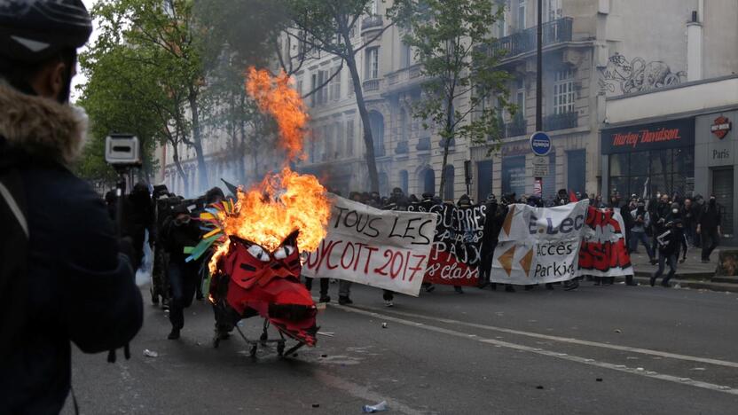 Tarptautinės darbo dienos protestai pasaulyje