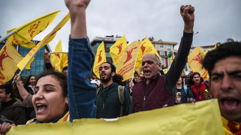 Tarptautinės darbo dienos protestai pasaulyje