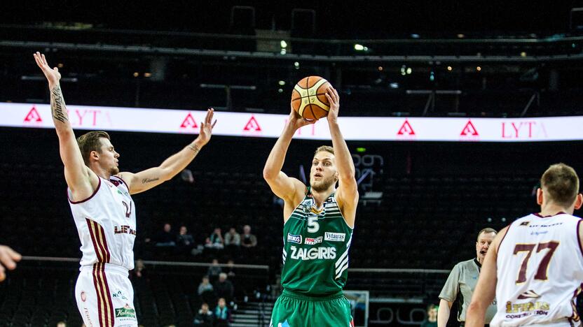 "Žalgiris" - "Lietkabelis" Kauno "Žalgirio" arenoje