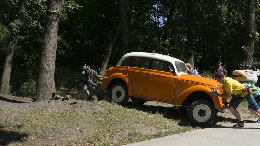 Nuotykių parke "Kar Kar" – riedanti naujiena