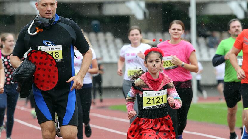 Ąžuolyno bėgimas. Šeimų ir vaikų varžybos