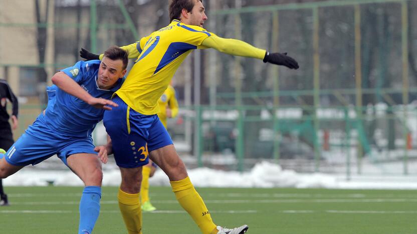 Lietuvos futolo A lyga: Jonavos „Lietava“ – Klaipėdos „Atlantas“ 0:1.