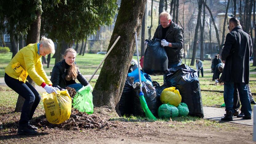 Pavasarinė talka Kaune