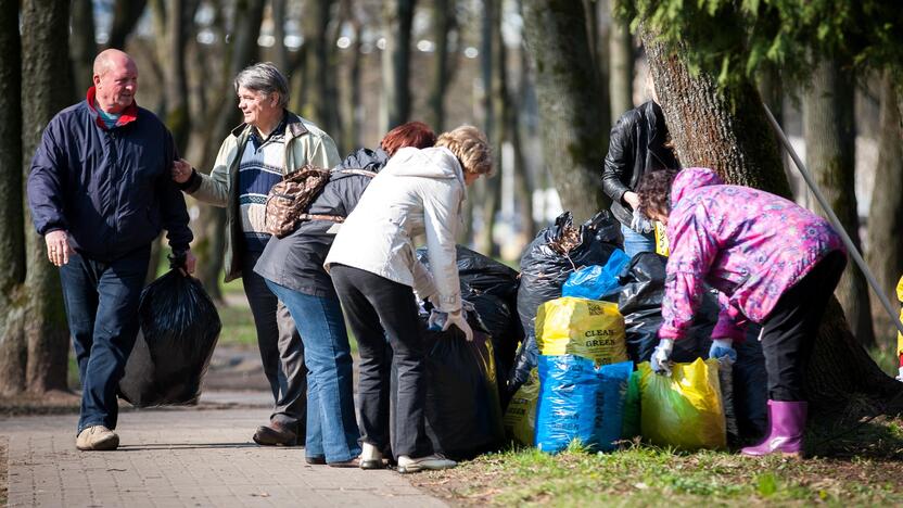 Pavasarinė talka Kaune