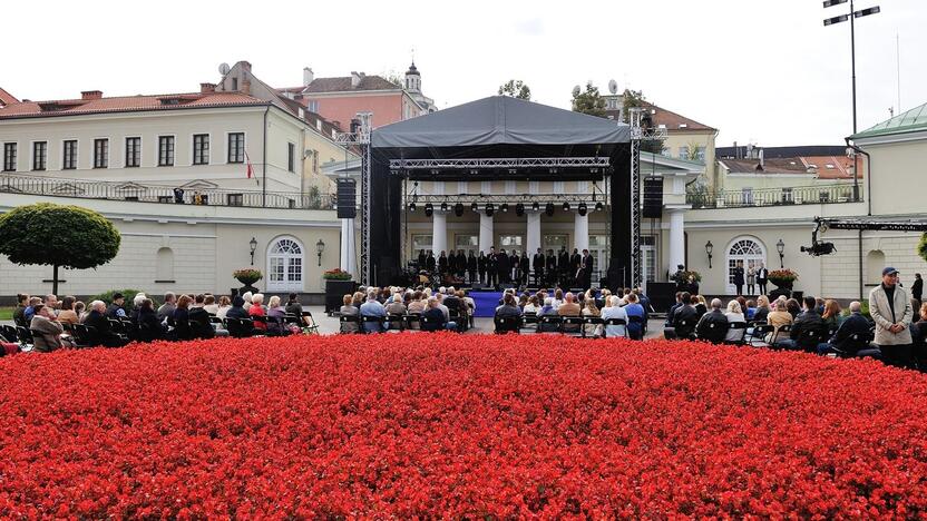 Tarptautinė muzikos diena Prezidentūros kieme