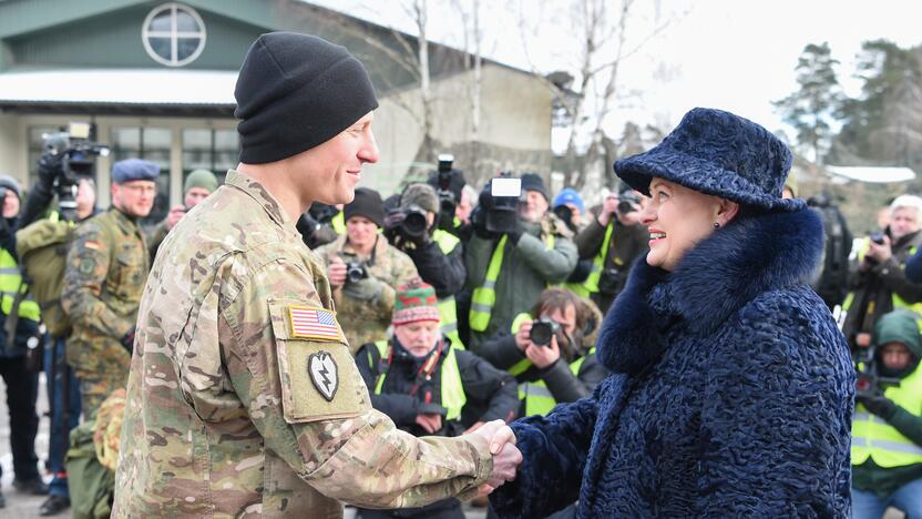 Lietuva priima NATO batalioną