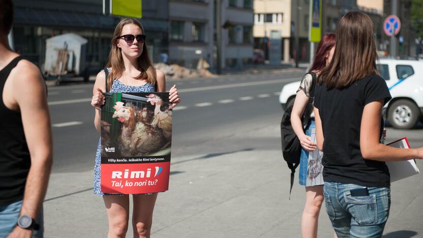 Vištų gynėjų protestas Kaune