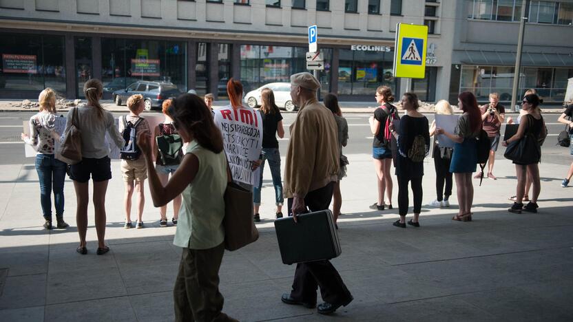 Vištų gynėjų protestas Kaune