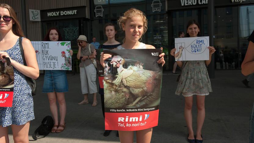 Vištų gynėjų protestas Kaune