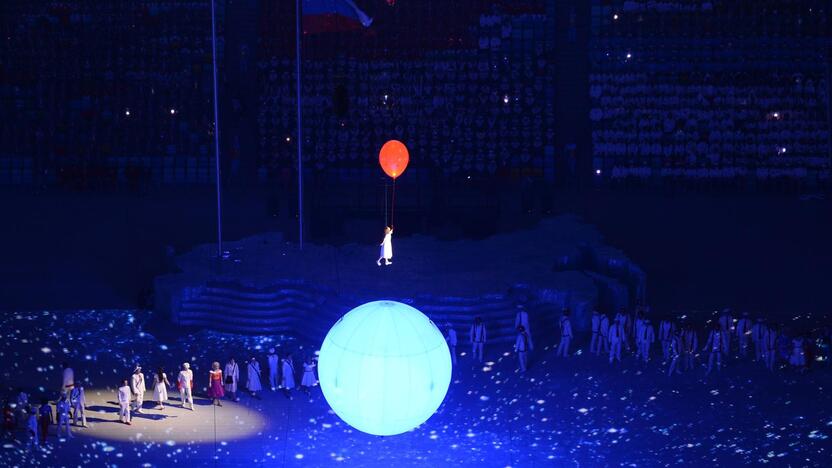 Sočio olimpinių žaidynių atidarymo ceremonija