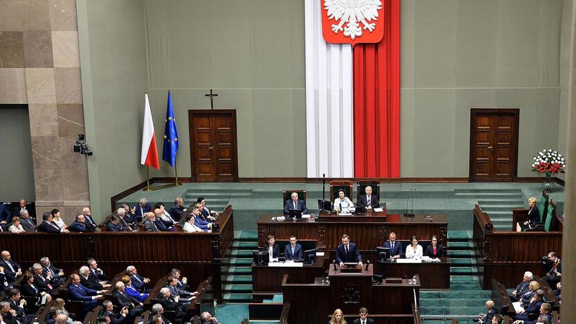 Prisiekė Lenkijos prezidentas A. Duda