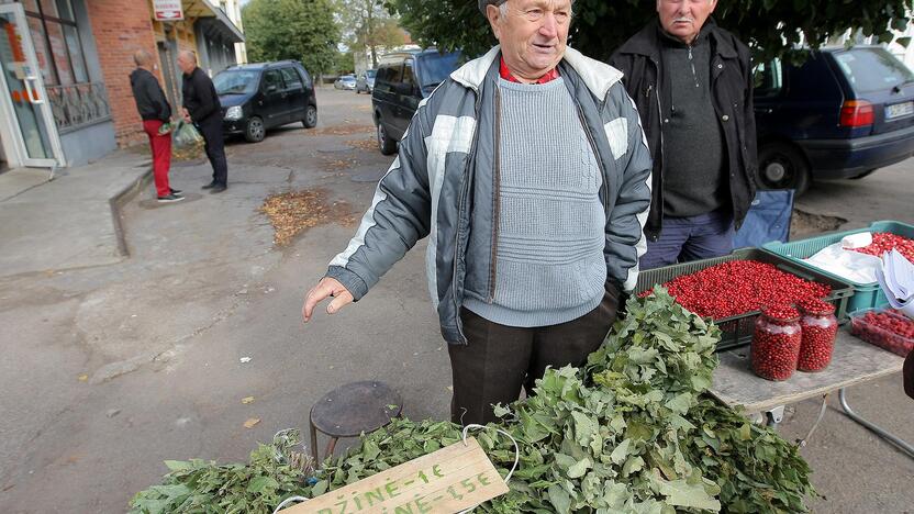 Pasižvalgymas po Kauno Žaliakalnio turgų.