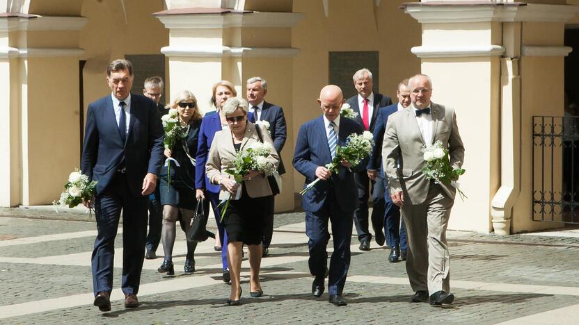 Seimo nario R. Žilinsko šermenys