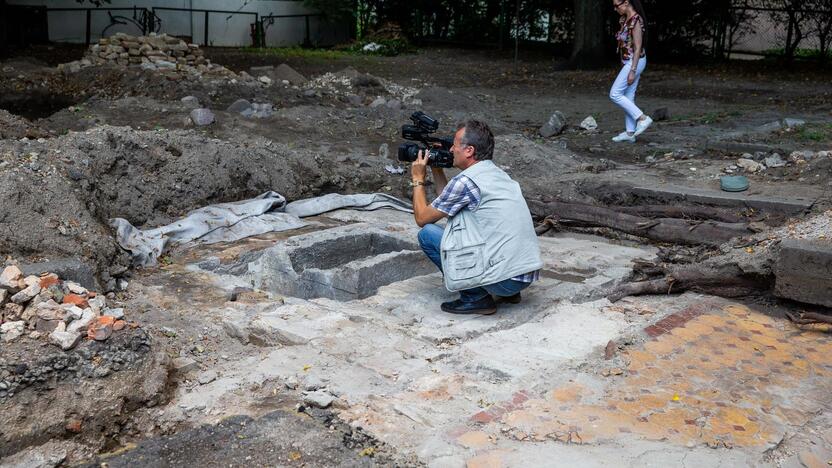 Didžiosios sinagogos archeologiniai radiniai