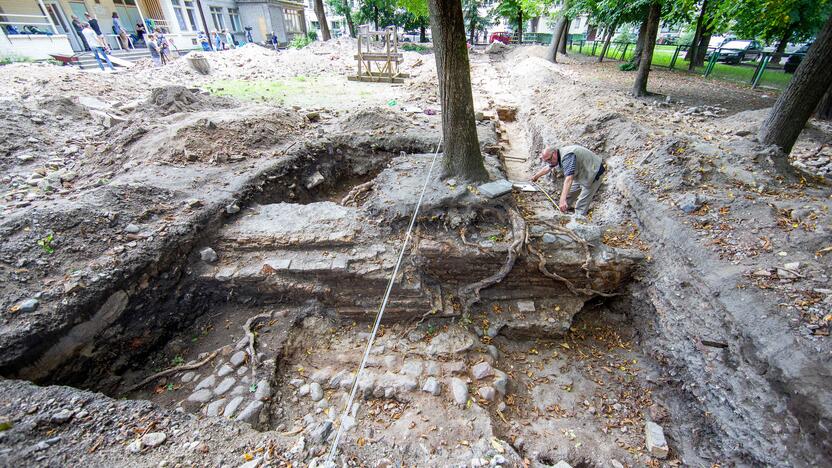 Didžiosios sinagogos archeologiniai radiniai