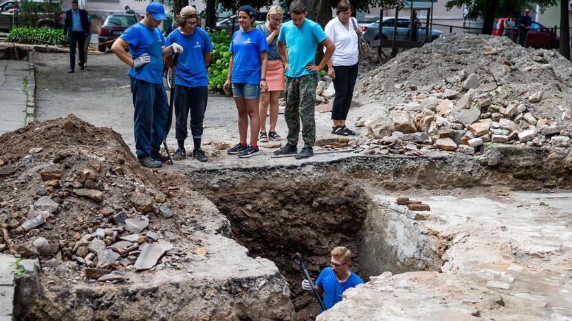 Didžiosios sinagogos archeologiniai radiniai