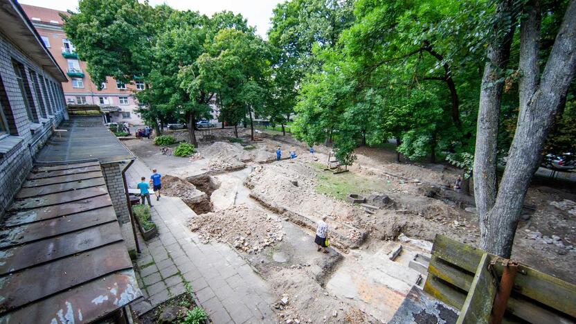 Didžiosios sinagogos archeologiniai radiniai