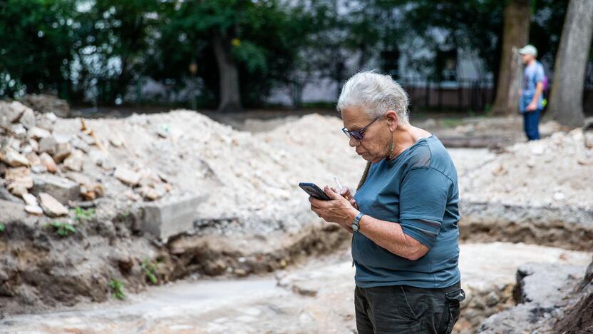 Didžiosios sinagogos archeologiniai radiniai