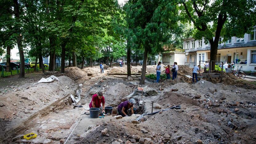 Didžiosios sinagogos archeologiniai radiniai