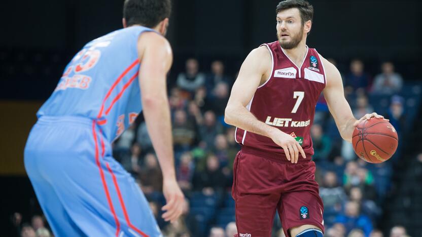 Europos taurė: "Lietkabelis" - "Cedevita" 68:69