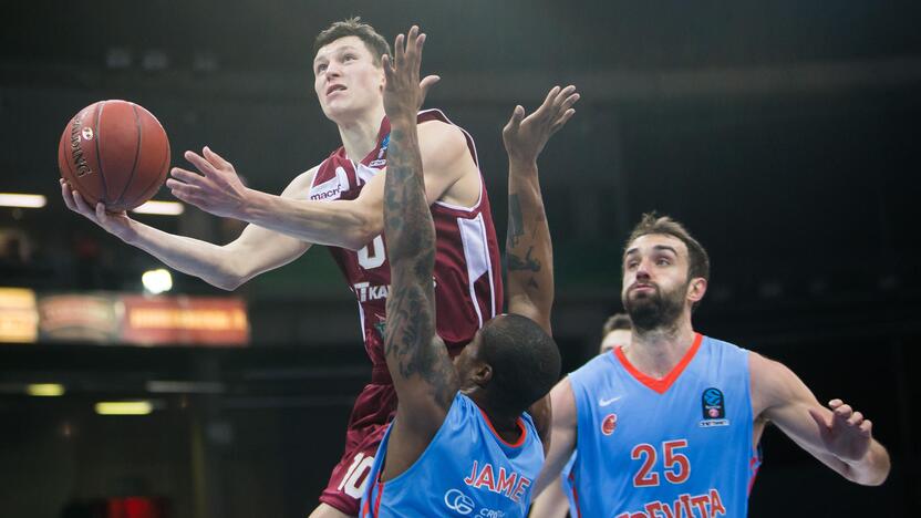 Europos taurė: "Lietkabelis" - "Cedevita" 68:69