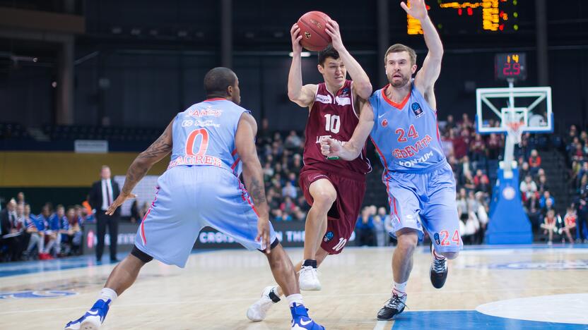 Europos taurė: "Lietkabelis" - "Cedevita" 68:69