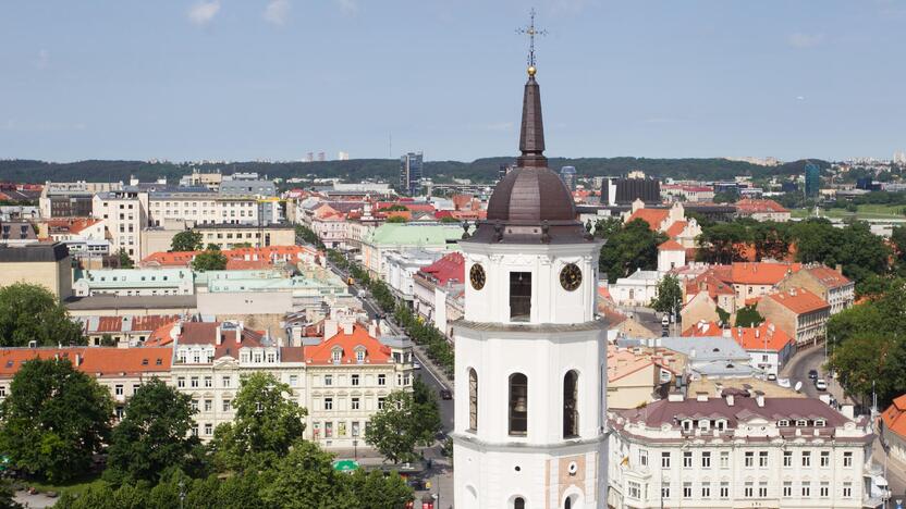 Katedros aikštėje jau veikia Dangaus restoranas