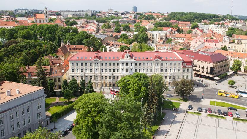 Katedros aikštėje jau veikia Dangaus restoranas