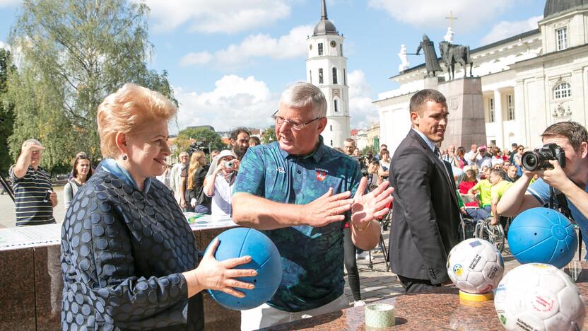 Parolimpiečių išlydėtuvės į Rio