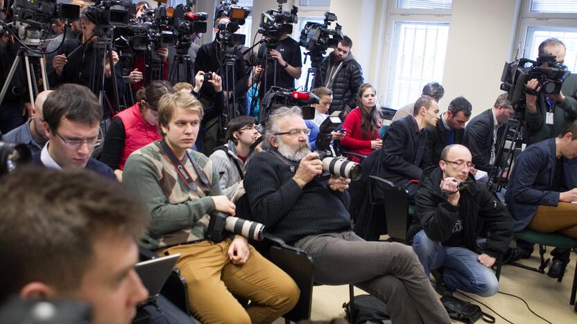 Ukrainos opozicijos atstovo D. Bulatovo spaudos konferencija