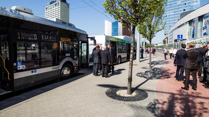 Vilniaus gatvėse – nauji autobusai