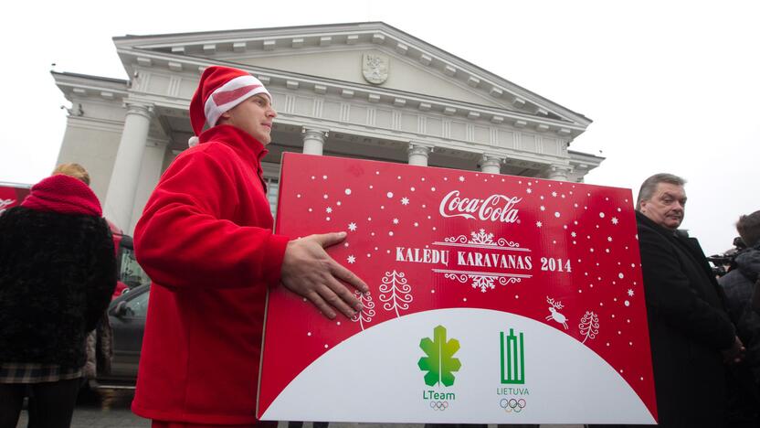 Kelionę pradėjo Kalėdų karavanas