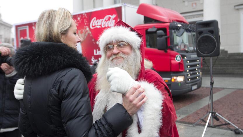 Kelionę pradėjo Kalėdų karavanas