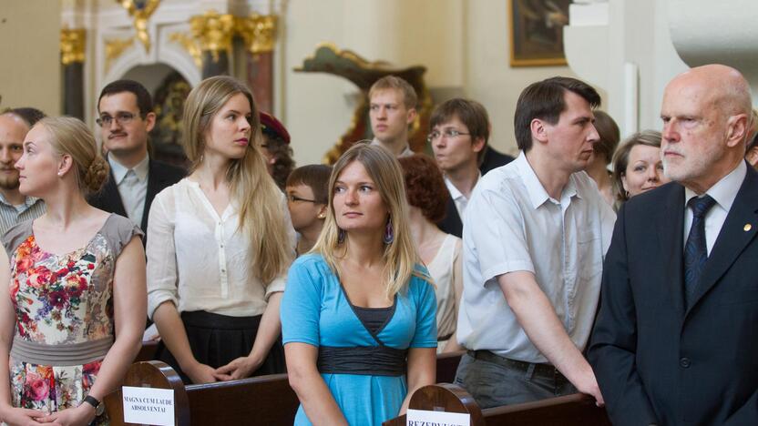 Vilniaus universitete – „Finis anni academici“ šventė