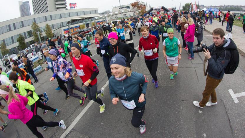 Vilniaus 20 km bėgimas su Ž.Balčiūnaite