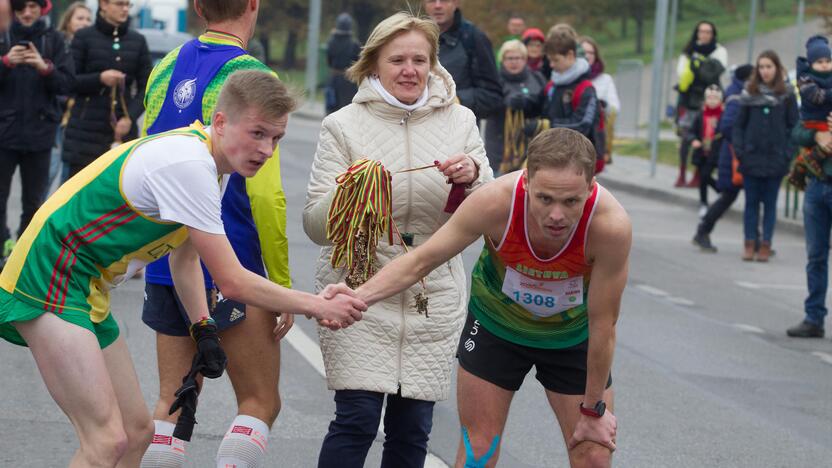 Vilniaus 20 km bėgimas su Ž.Balčiūnaite