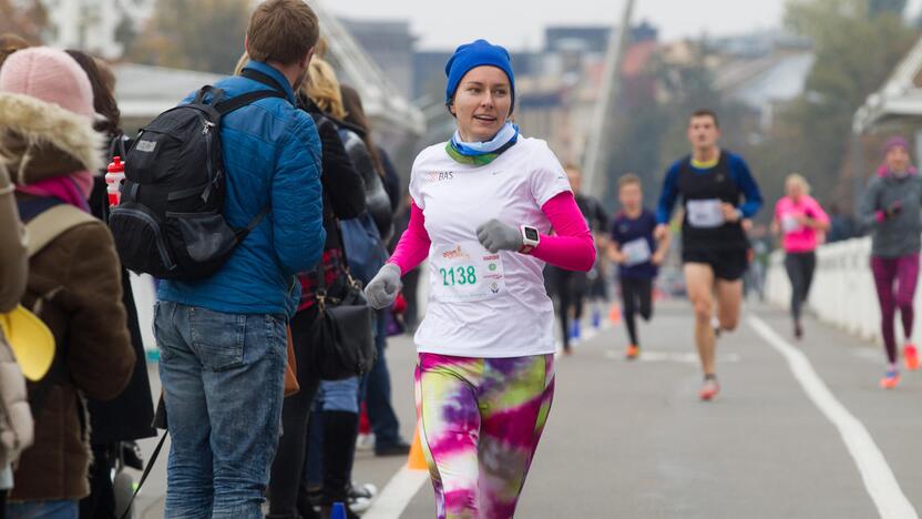 Vilniaus 20 km bėgimas su Ž.Balčiūnaite