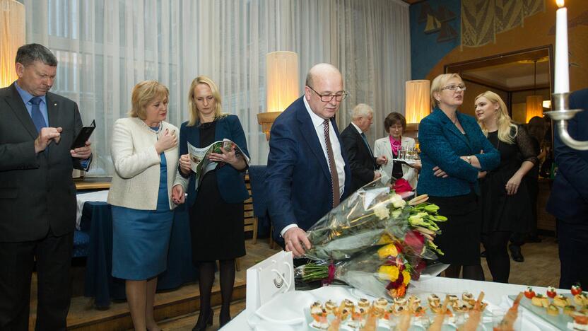 Sostinės sestorane „Neringa“ vyko „Metų merų rinkimų“ renginys.