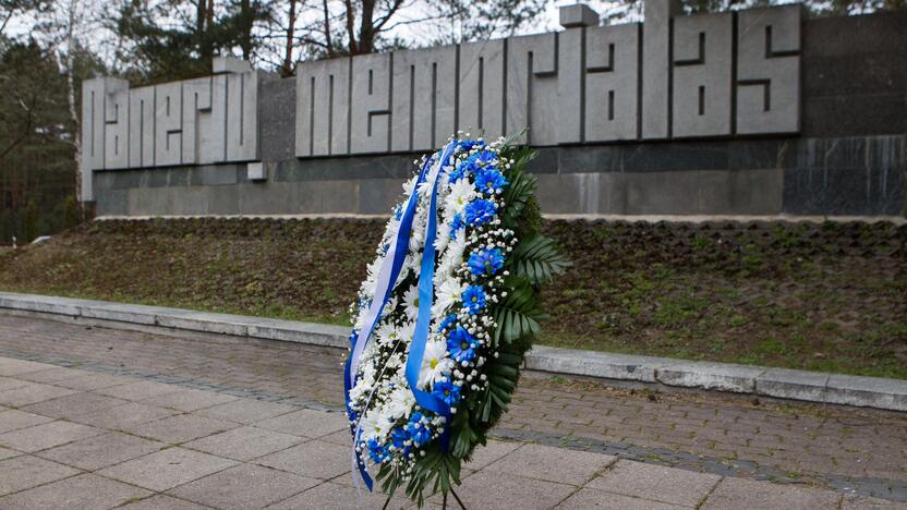 Panerių memoriale vyko Gyvųjų maršo procesija